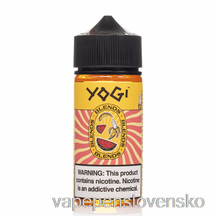 Banán Vodný Melón ľad - Jogínske Zmesi - 100 Ml 6 Mg Vape Cigareta